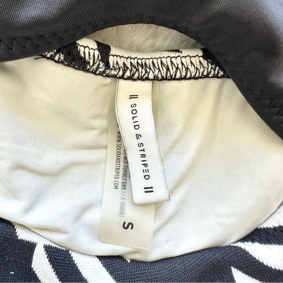 Solid and Striped women swimsuit size S - Picture 5 of 7